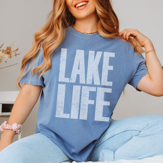 Lake Life Comfort Color Wholesale Tee - Limeberry Wholesale