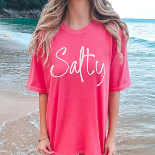 Salty Comfort Color Wholesale Tee - Popular Item - Limeberry Wholesale